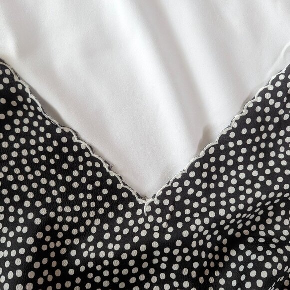 Gigio Size (Oversized) Medium Black and White Cami - Picture 9 of 13